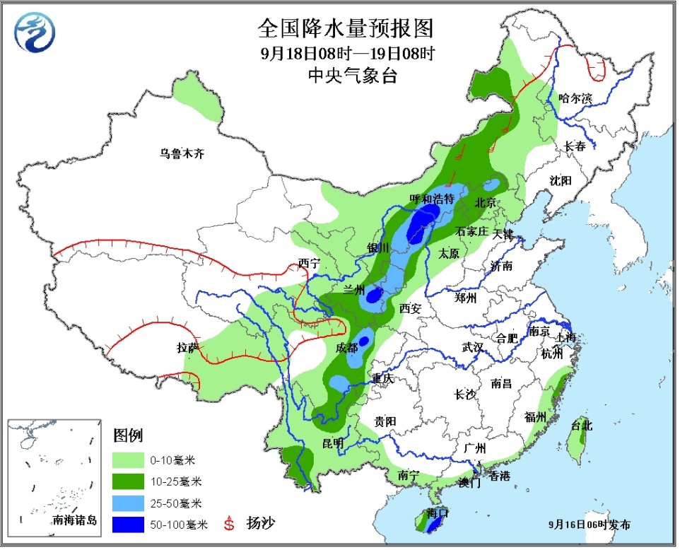 最新全国三天天气预报