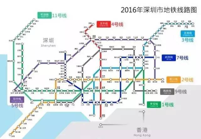 深圳最新地铁线路图概览与深度解读